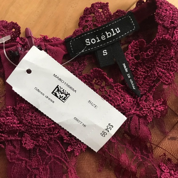 Soieblu lace dress (S) - Picture 4 of 4